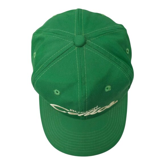 Boston Celtics Script Baseball Cap READ Vtg 90s Snapback Hat Sports Specialties - Picture 6 of 15